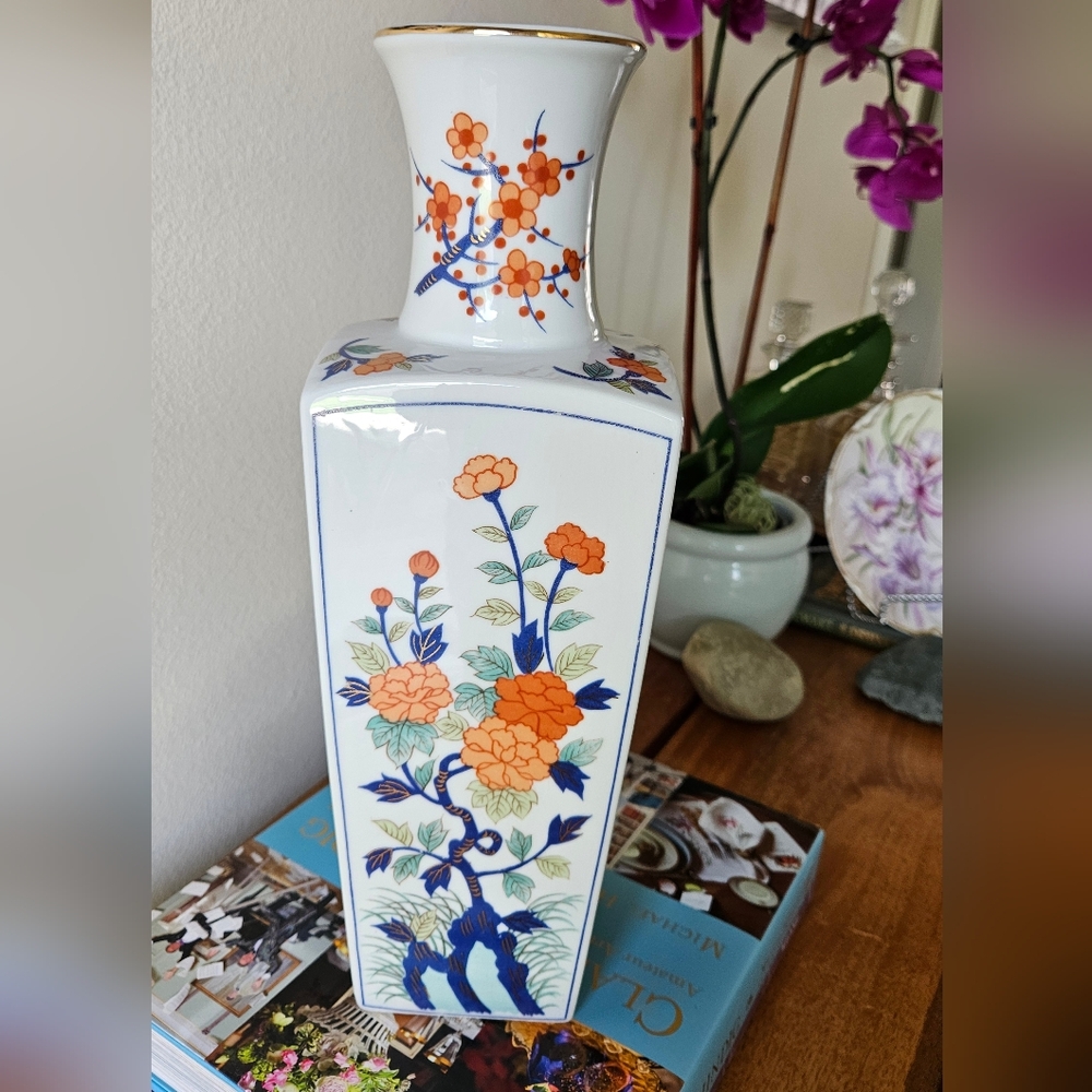 Vintage Andrea By Sadek Japanese Imari Vase